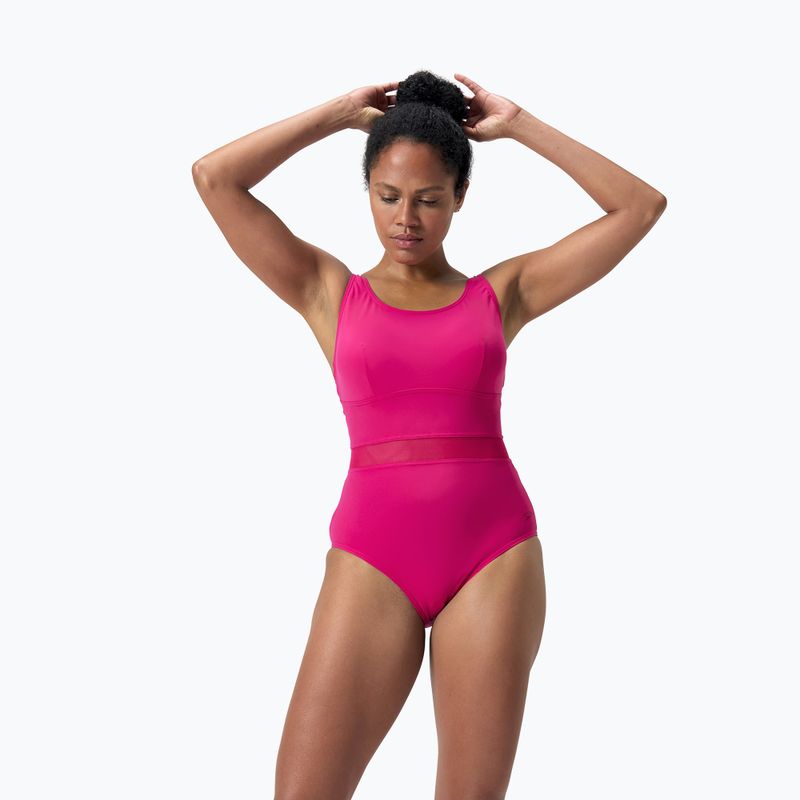 Speedo Shaping LuniaGlow One Piece Swimsuit magenta haze 5