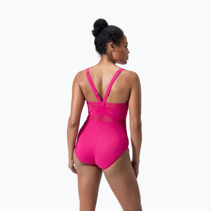 Speedo Shaping LuniaGlow One Piece Swimsuit magenta haze 7