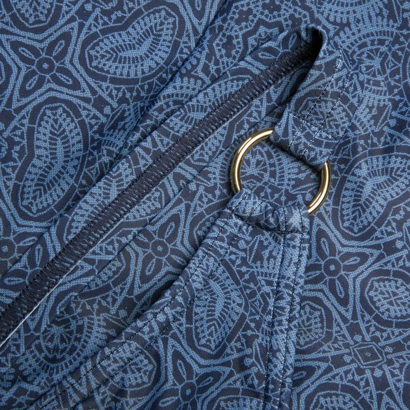 Speedo Shaping Printed V Neck One Piece Swimsuit spruce blue/washed blue 3