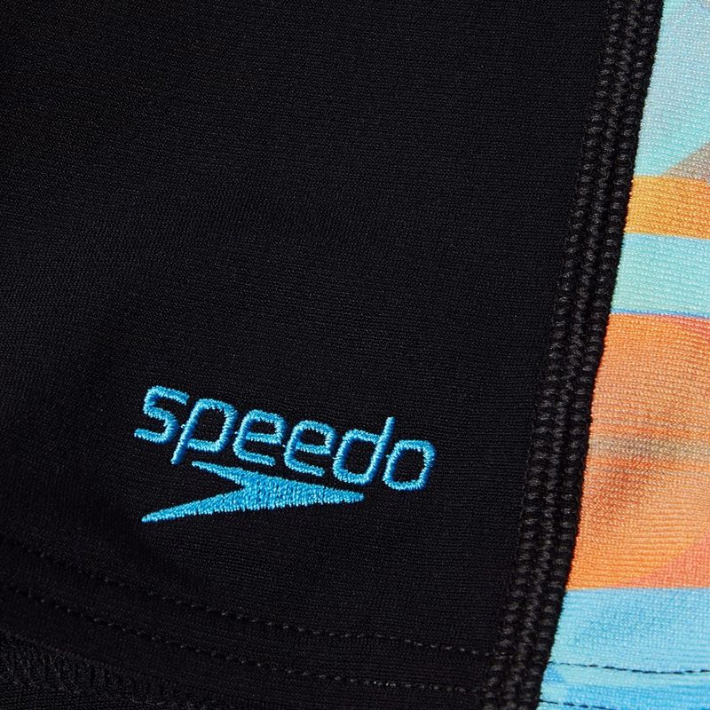 Speedo children's swim jammers Digital Panel Jammer black/picton blue/punch blue 3