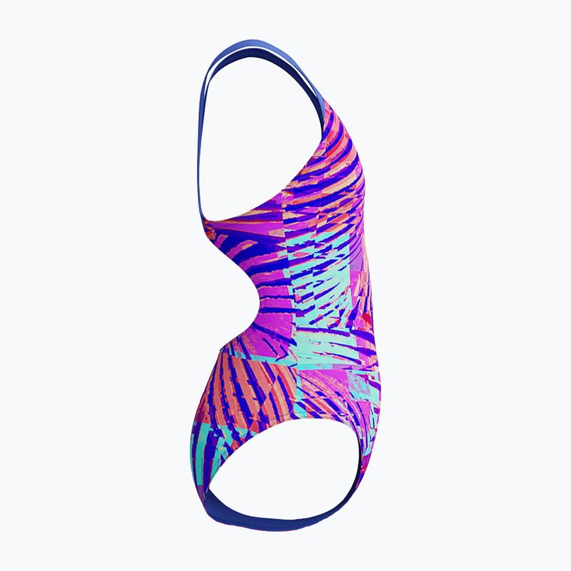 Children's one-piece swimsuit Speedo Digital Allover Splashback cobalt pop 4