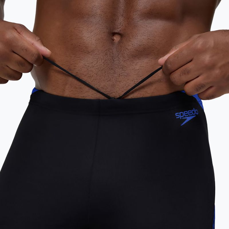 Men's swim jammers Speedo Hyper Boom Splice black/cobalt pop 6