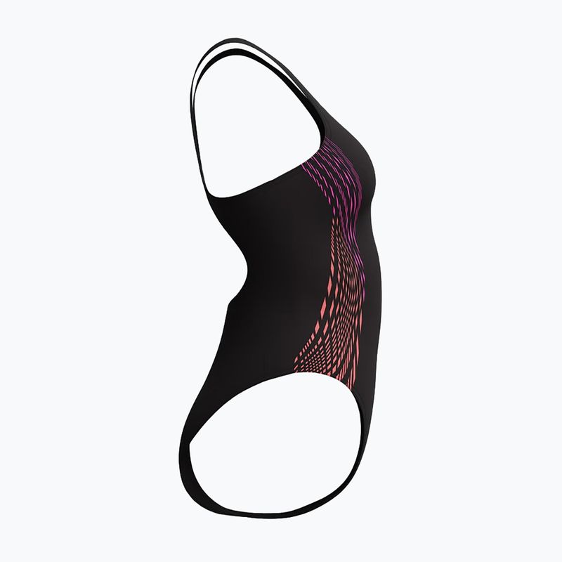Women's one-piece swimsuit Speedo Placement Muscleback neon violet 7