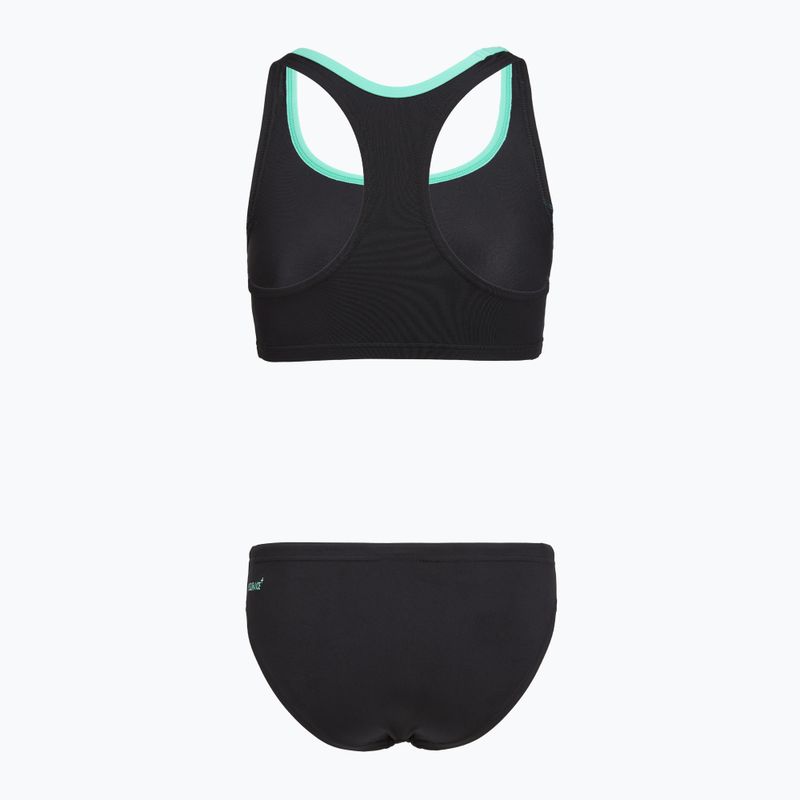 Women's two-piece swimsuit Speedo Placement Bikini arctic glass 2