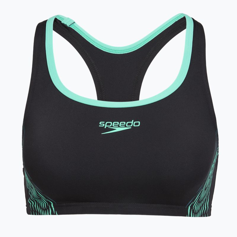 Women's two-piece swimsuit Speedo Placement Bikini arctic glass 3
