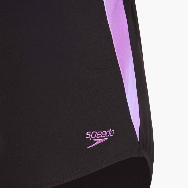Ladies' one-piece swimsuit Speedo Shaping LunaLustre Printed neon violet 3