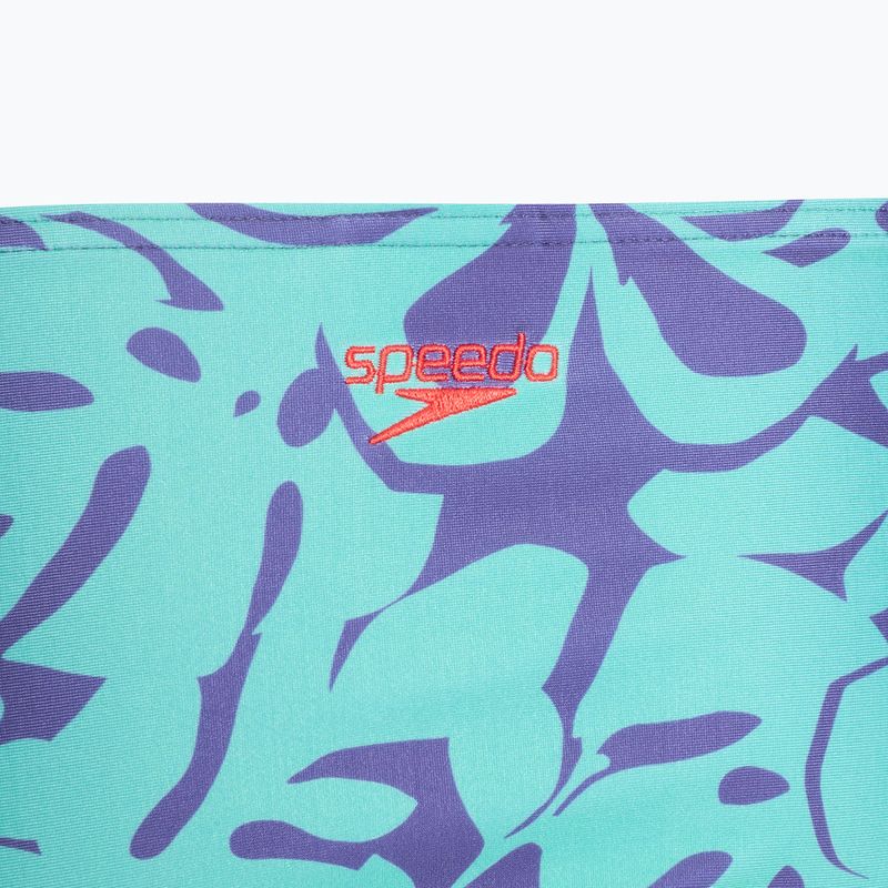 Women's two-piece swimsuit Speedo Printed Adjustable Thinstrap hapuna blue 4