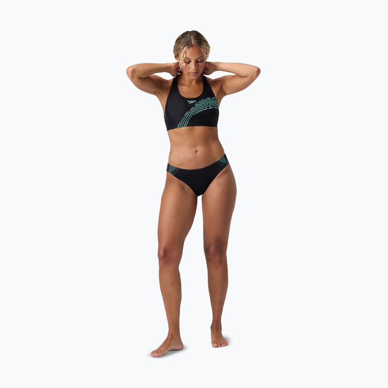 Women's two-piece swimsuit Speedo Placement Bikini set arctic glass 6