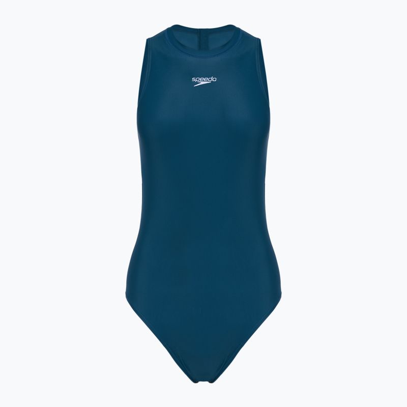 Speedo Hydrasuit women's one-piece swimsuit dark teal