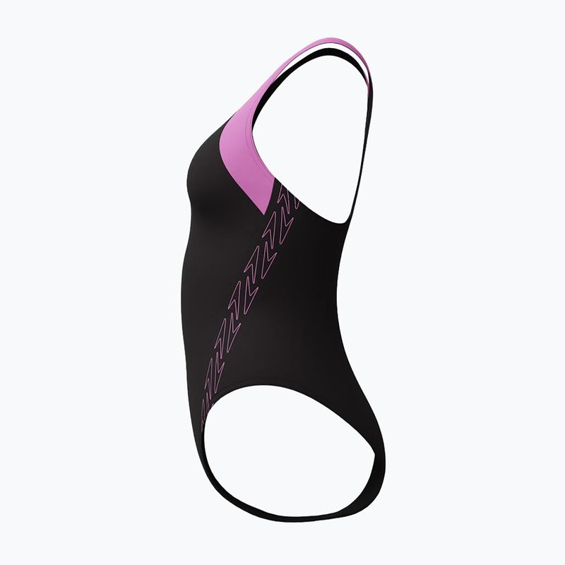 Women's one-piece swimsuit Speedo HyperBoom Splice Racerback neon violet 5