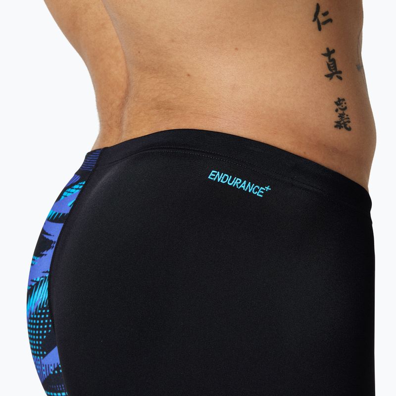 Speedo men's swim jammers HyperBoom V-Cut Jammer black/cobalt pop 4