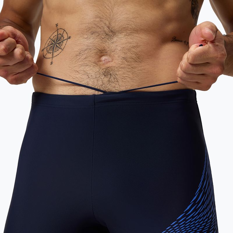 Men's swim jammers Speedo Medley Logo Jammer navy/cobalt pop 9