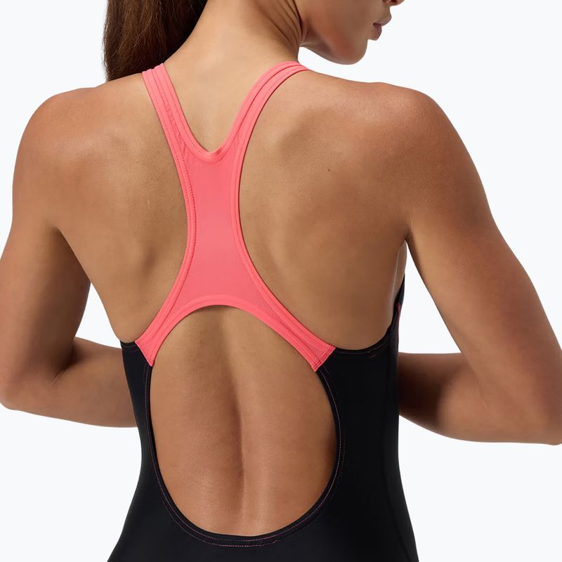 Ladies' one-piece swimsuit Speedo Medley Logo Medalist coral sands 9