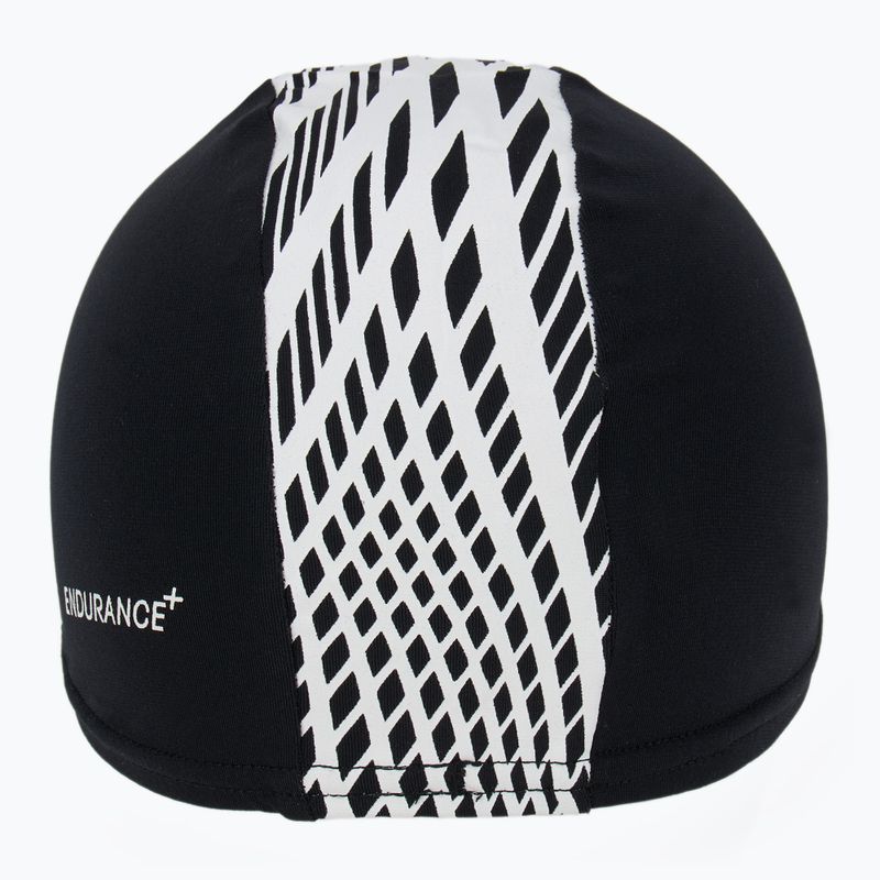 Swim cap Speedo Boom Endurance+ black/white boho diamonds 2