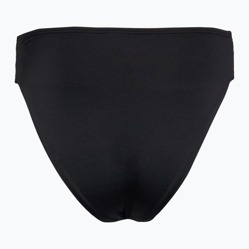Women's two-piece swimsuit Speedo Solid Logo Elastic High Waist Bottom speedo black 2