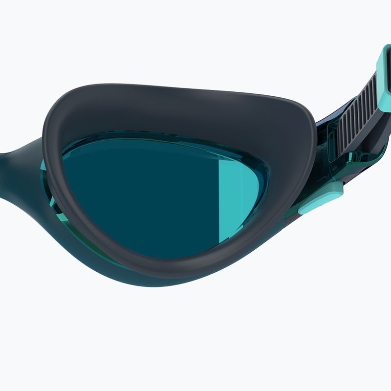 Women's swim goggles Speedo Biofuse 2.0 Mirror dark teal / cobalt / emerald mirror 6