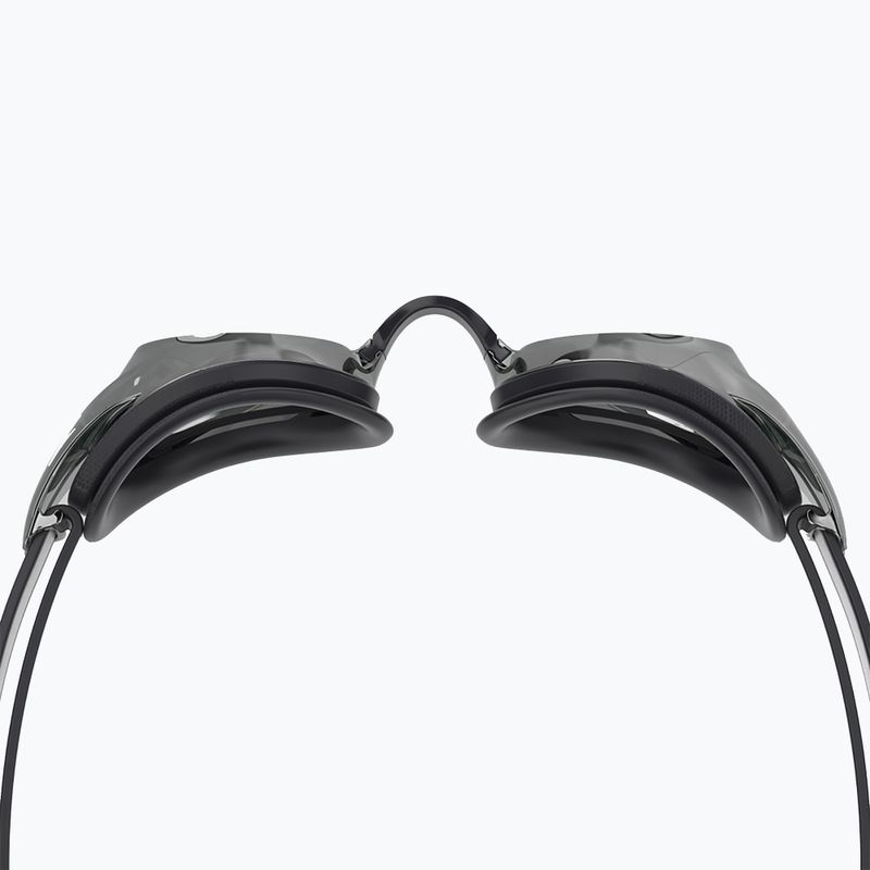 Speedo Vanquisher 3.0 Mirrored black / smoke / silver mirror swimming goggles 3