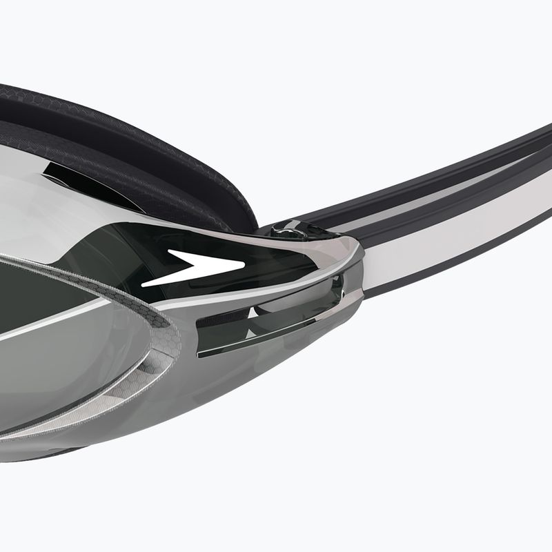 Speedo Vanquisher 3.0 Mirrored black / smoke / silver mirror swimming goggles 5