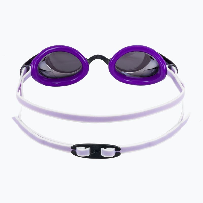 Women's swim goggles Speedo Vanquisher 3.0 Mirrored purple haze/iris/silver mirror 4