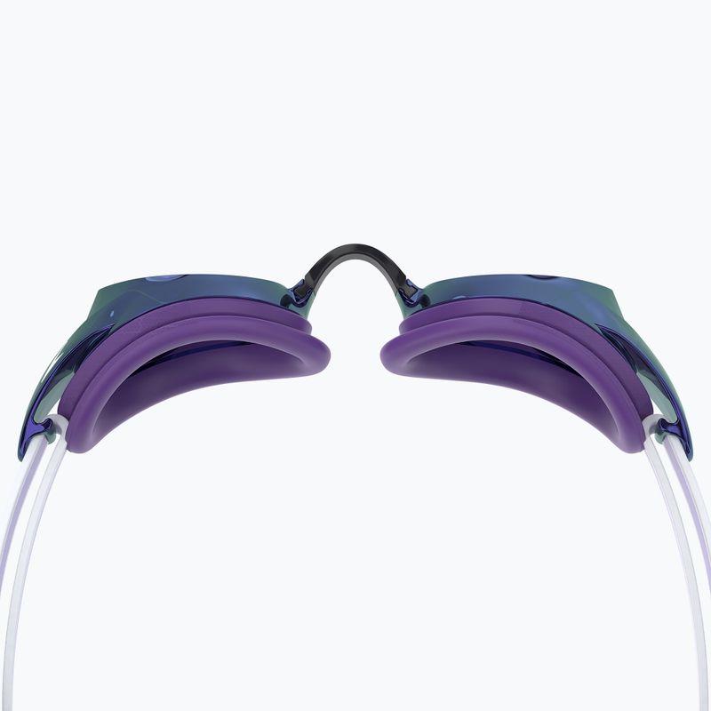 Women's swim goggles Speedo Vanquisher 3.0 Mirrored purple haze/iris/silver mirror 2