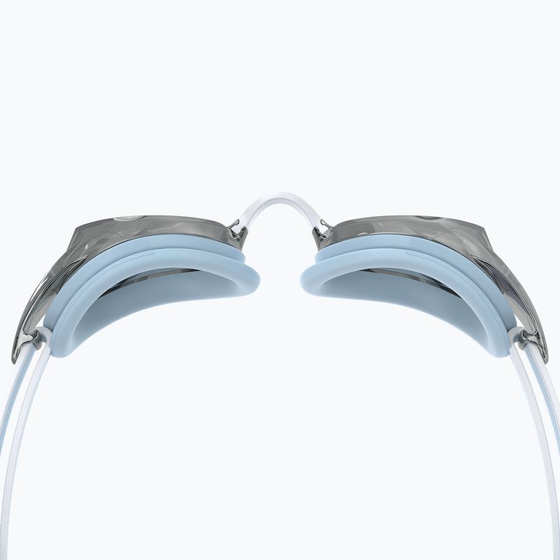 Women's swim goggles Speedo Vanquisher 3.0 Mirrored hawaiian sky/grey/silver mirror 2