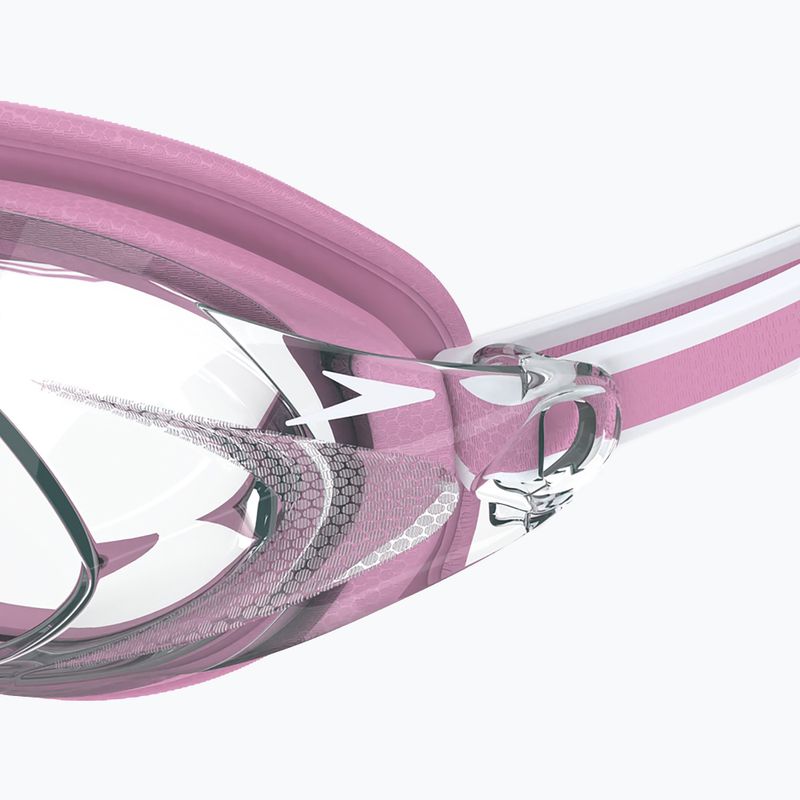 Swim goggles Speedo Vanquisher 3.0 funny pink / clear 5