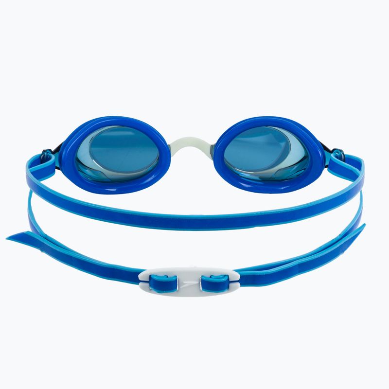 Children's swim goggles Speedo Vanquisher 3.0 Mirror cobalt pop / cobalt / gold mirror 4