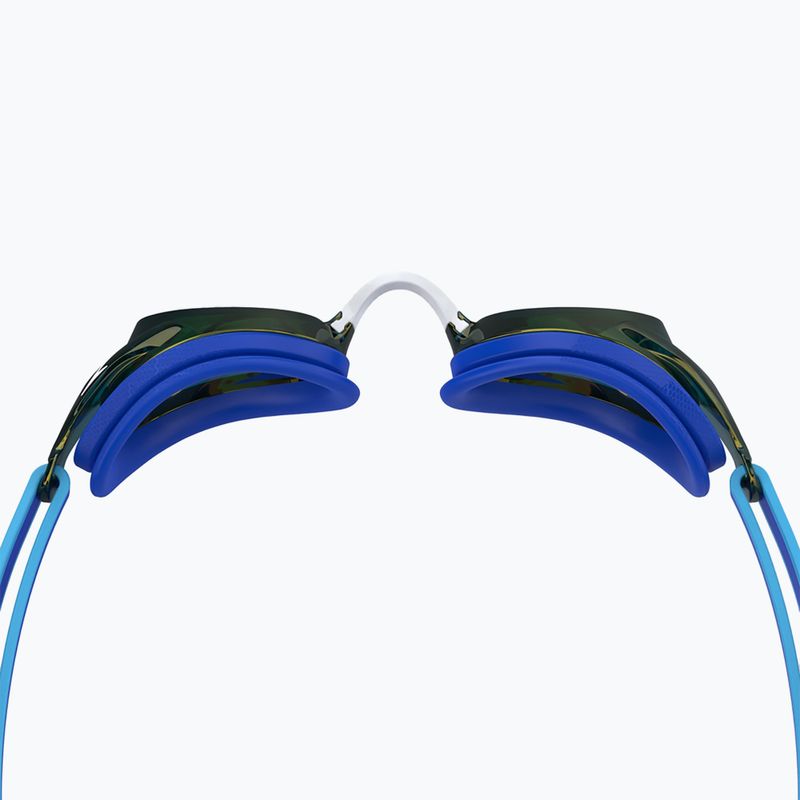 Speedo Vanquisher 3.0 Mirror children's swimming goggles cobalt pop / cobalt / gold mirror 3