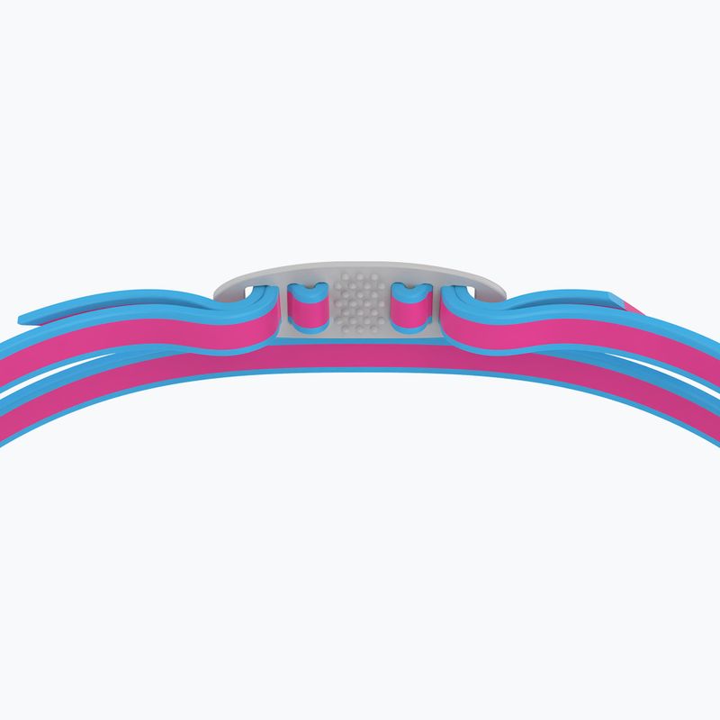 Speedo Vanquisher 3.0 Mirror children's swimming goggles picton blue/vermillion/gold mirror 6
