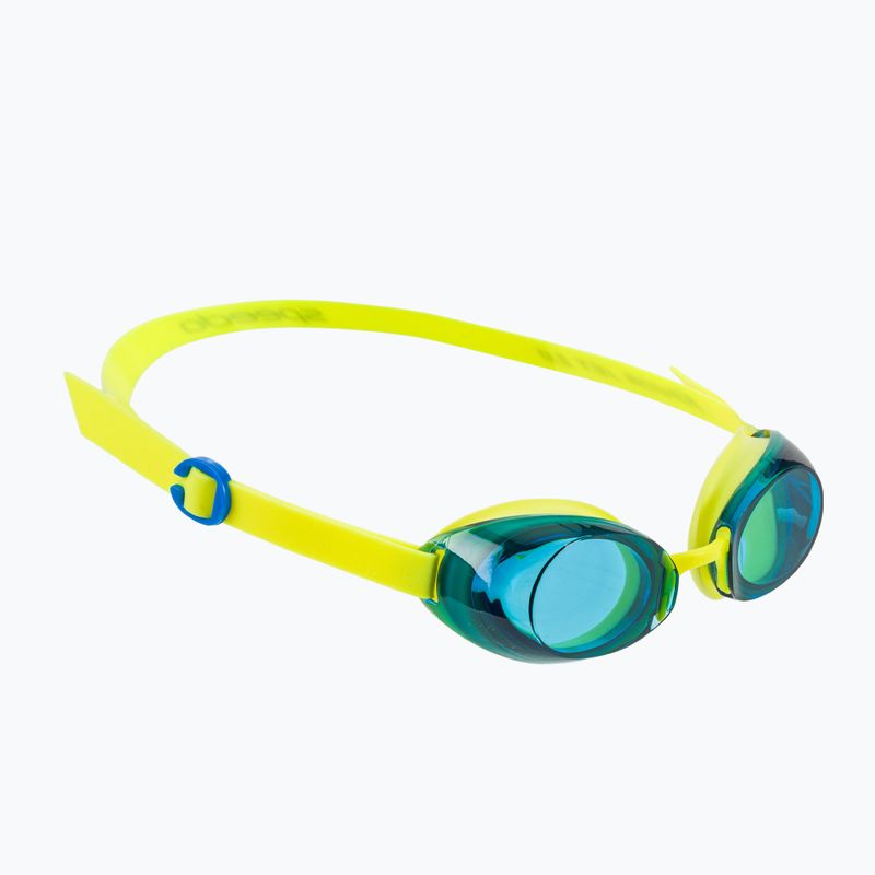 Children's swim goggles Speedo Jet 2.0 empire yellow / neon blue