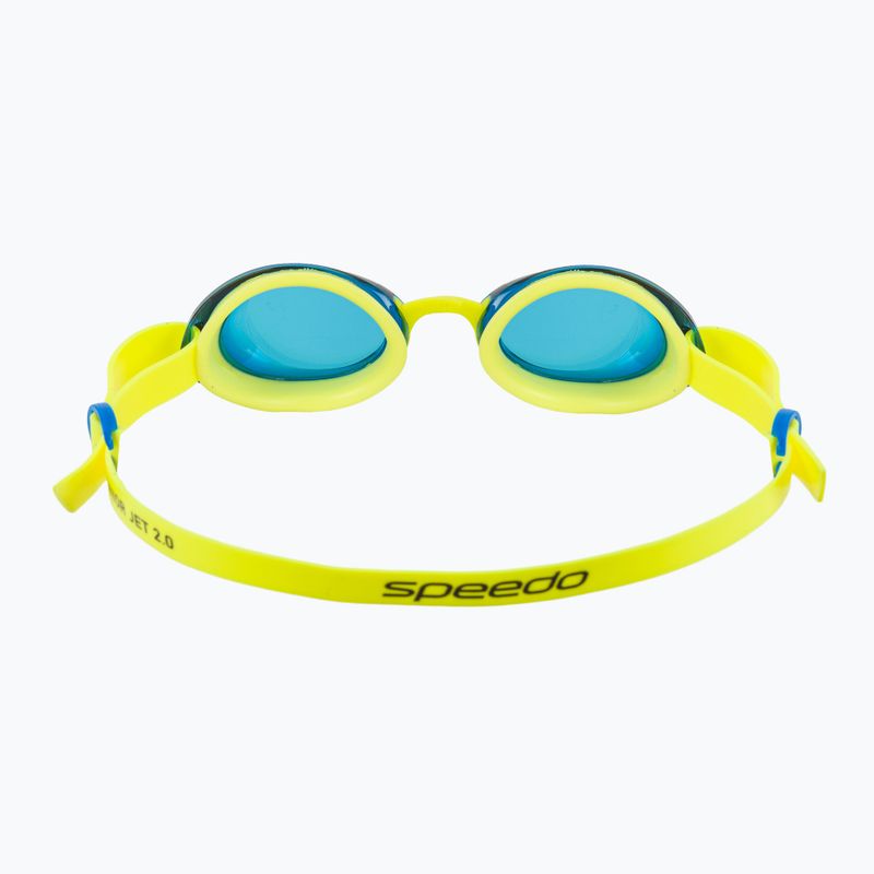 Children's swim goggles Speedo Jet 2.0 empire yellow / neon blue 4