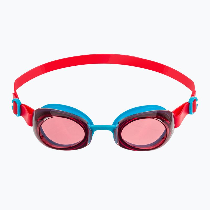 Children's swim goggles Speedo Jet 2.0 turquoise / lava red 2