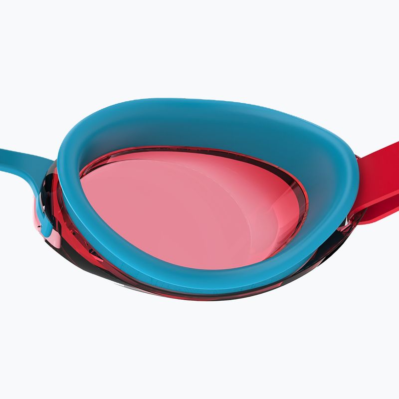 Children's swim goggles Speedo Jet 2.0 turquoise / lava red 6