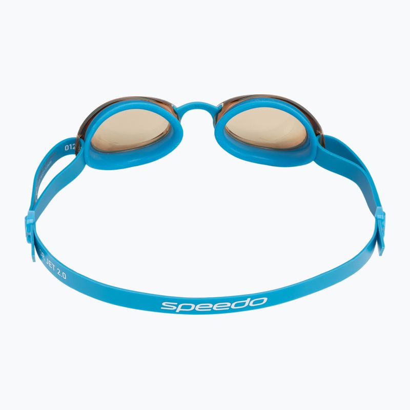 Children's swim goggles Speedo Jet 2.0 azure blue / parrot 4