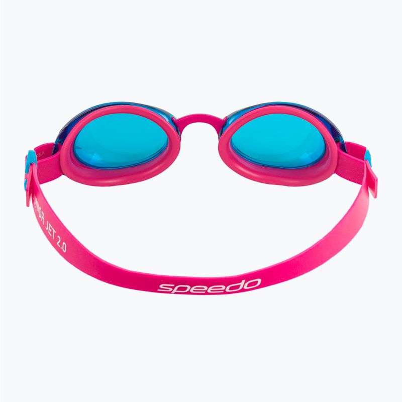 Children's swim goggles Speedo Jet 2.0 electric pink / azure blue 4
