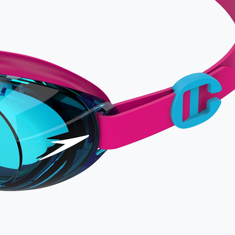 Children's swim goggles Speedo Jet 2.0 electric pink / azure blue 4