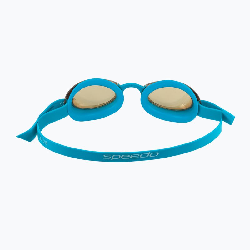 Children's swim goggles Speedo Kids Jet 2.0 azure blue/parrot 4