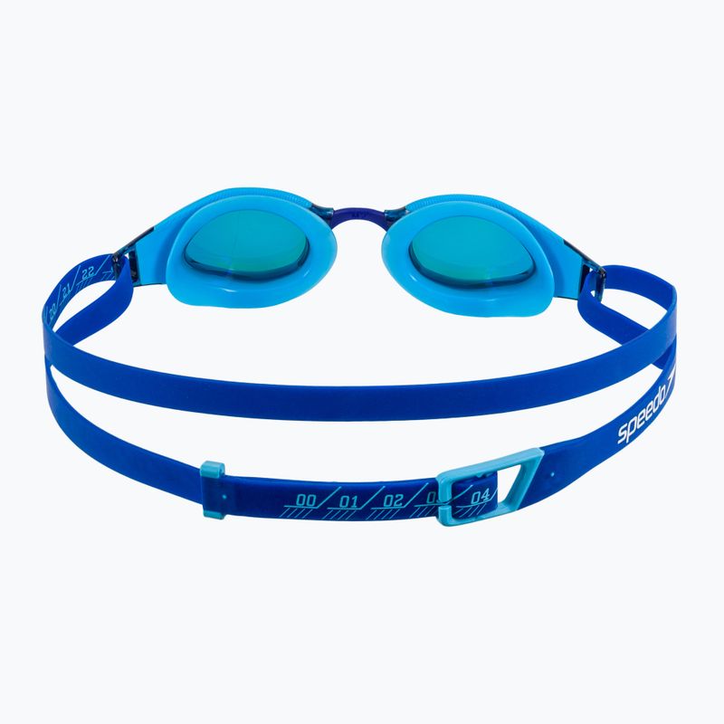 Children's swim goggles Speedo Fastskin Hyper Elite Mirror picton blue / cobalt / iris 4