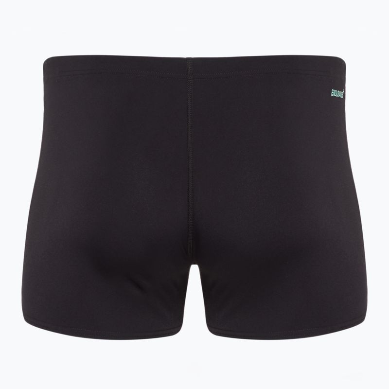 Speedo Hyperboom Panel Aquashort men's swimming boxers black/dark teal 2