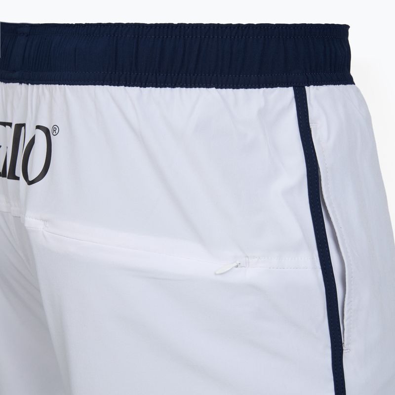 Men's Speedo Jetstream Retro Logo Volley 16" white swim shorts 4