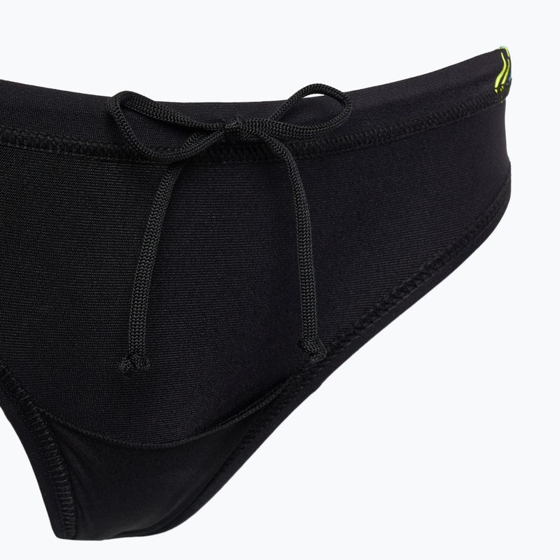 Speedo Placement hyper yellow women's two-piece swimsuit 5