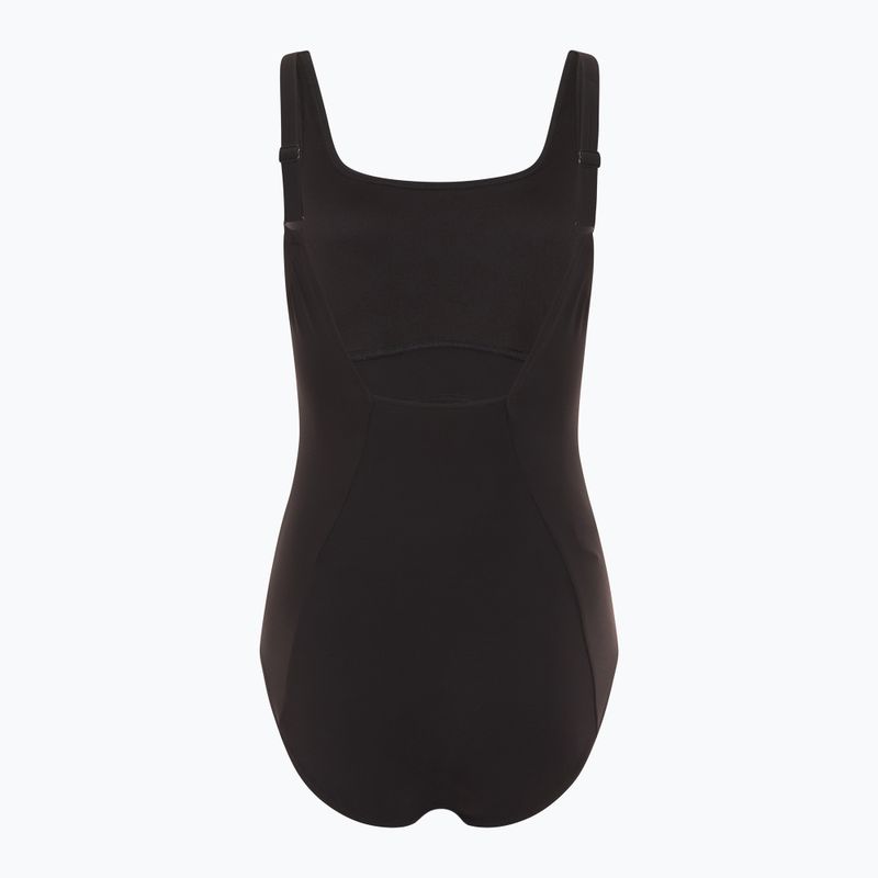 Women's one-piece swimsuit Speedo New Contour Eclipse anthracite 2