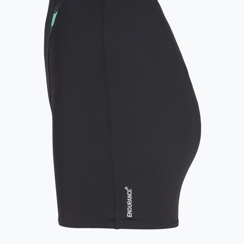 Ladies' one-piece swimsuit Speedo HyperBoom Splice Legsuit dark teal 4