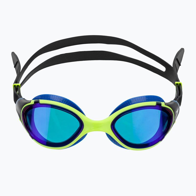 Swim goggles Speedo Biofuse 2.0 Mirror electric lime / cobalt / iris mirror 2