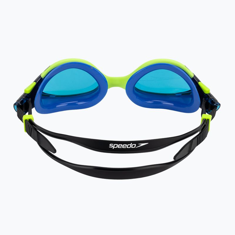Swim goggles Speedo Biofuse 2.0 Mirror electric lime / cobalt / iris mirror 4