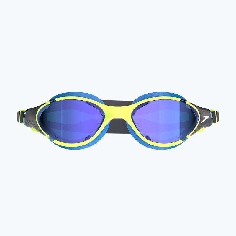 Speedo Biofuse 2.0 Mirror swim goggles electric lime / cobalt / iris mirror 2