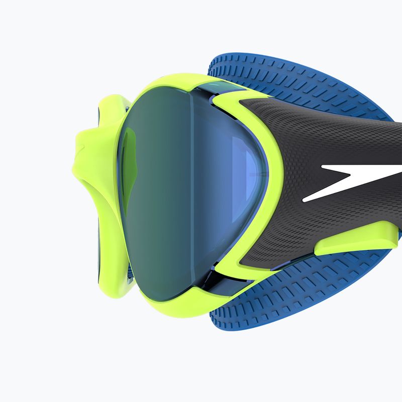 Speedo Biofuse 2.0 Mirror swim goggles electric lime / cobalt / iris mirror 4