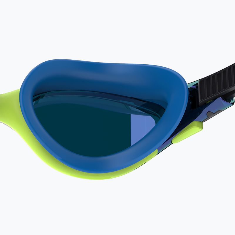 Speedo Biofuse 2.0 Mirror swim goggles electric lime / cobalt / iris mirror 6