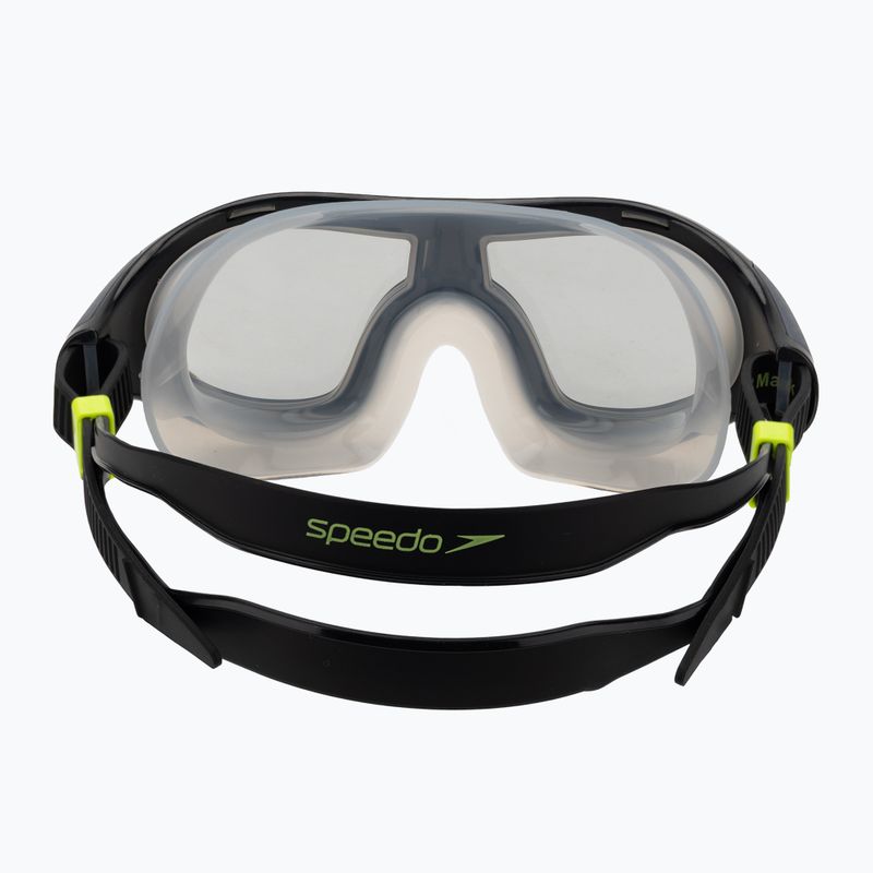 Swim mask Speedo Biofuse 2.0 black / steel 4