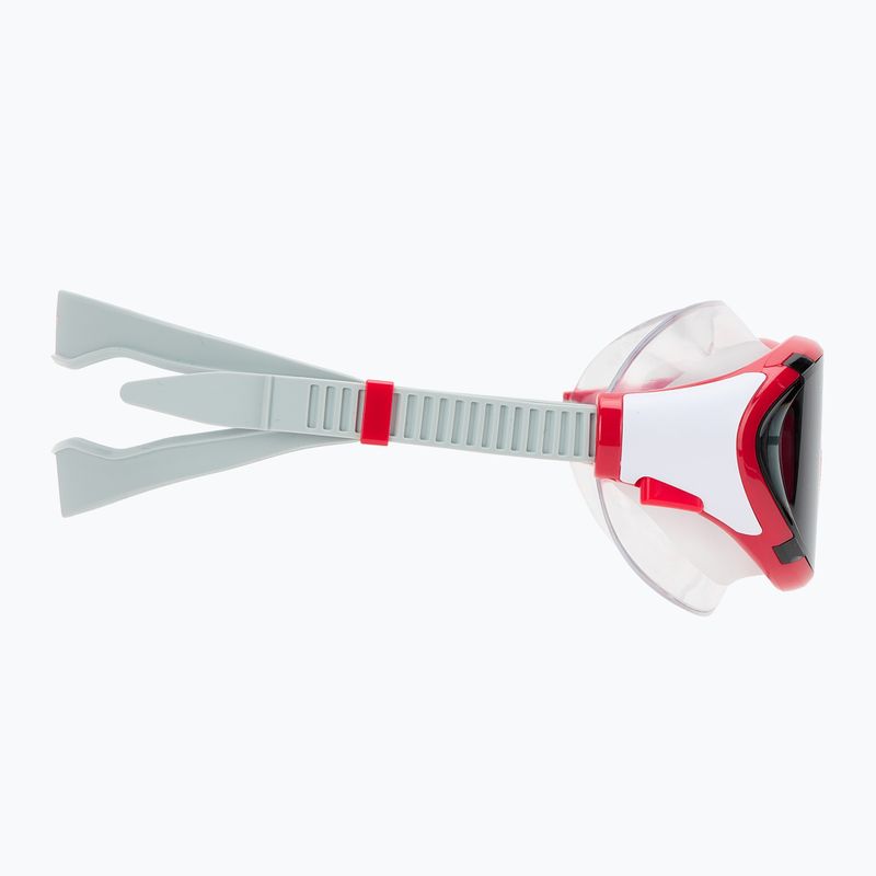 Children's swim mask Speedo Biofuse 2.0 high risk red / smoke 3